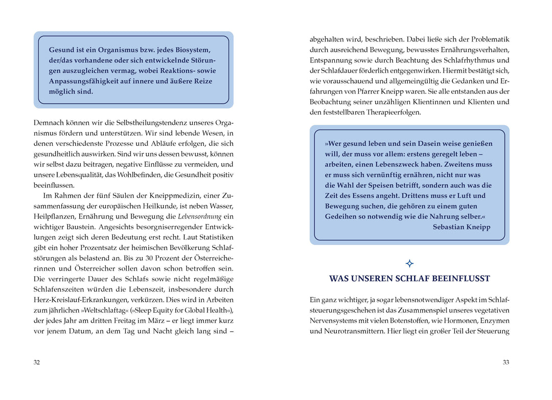 Natürlich schlafen | Gasperl, Hans