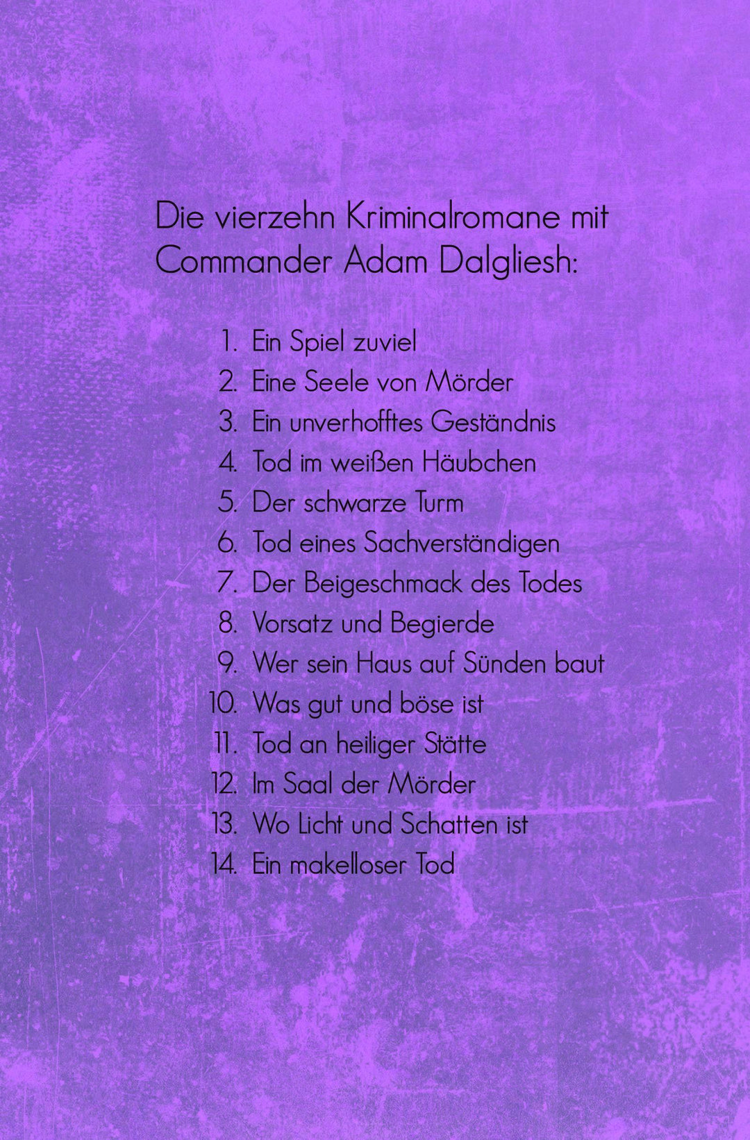 Wer sein Haus auf Sünden baut | James, P. D.