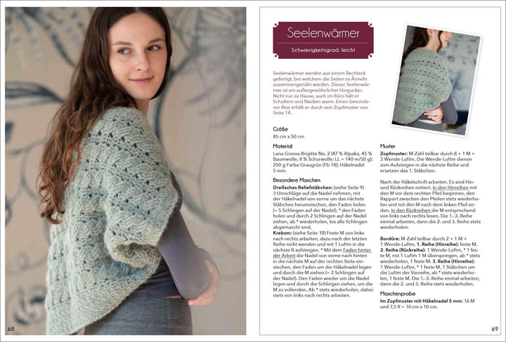 Die schönsten Zopfmuster häkeln | Prell, Sonja