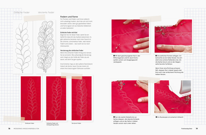 Modernes Maschinenquilten | Redford, Catherine