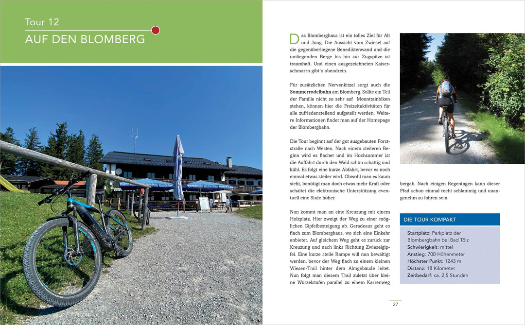 Die schönsten (E-)Mountainbike-Touren in den Bayerischen Alpen | Kiermeier, ...