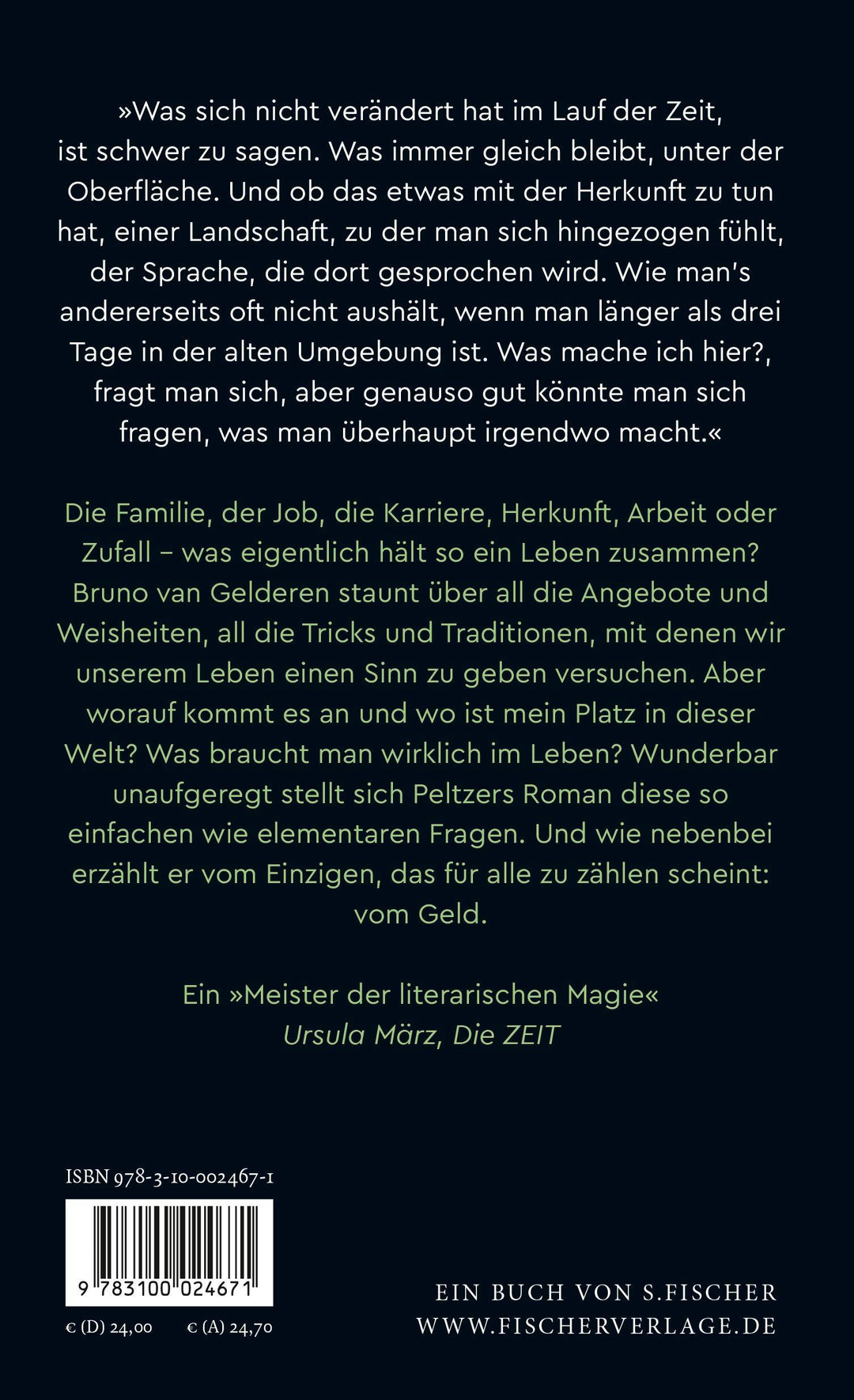 Der Ernst des Lebens | Peltzer, Ulrich