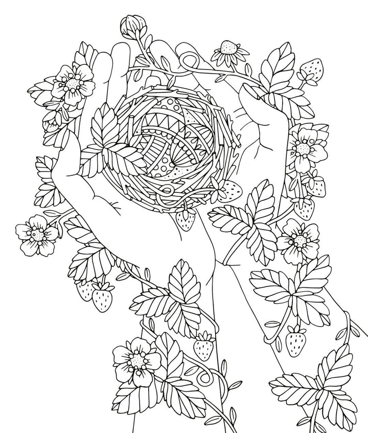 Im Feenreich. Ein Ausmalbuch. | Öberg, Emelie Lidehäll