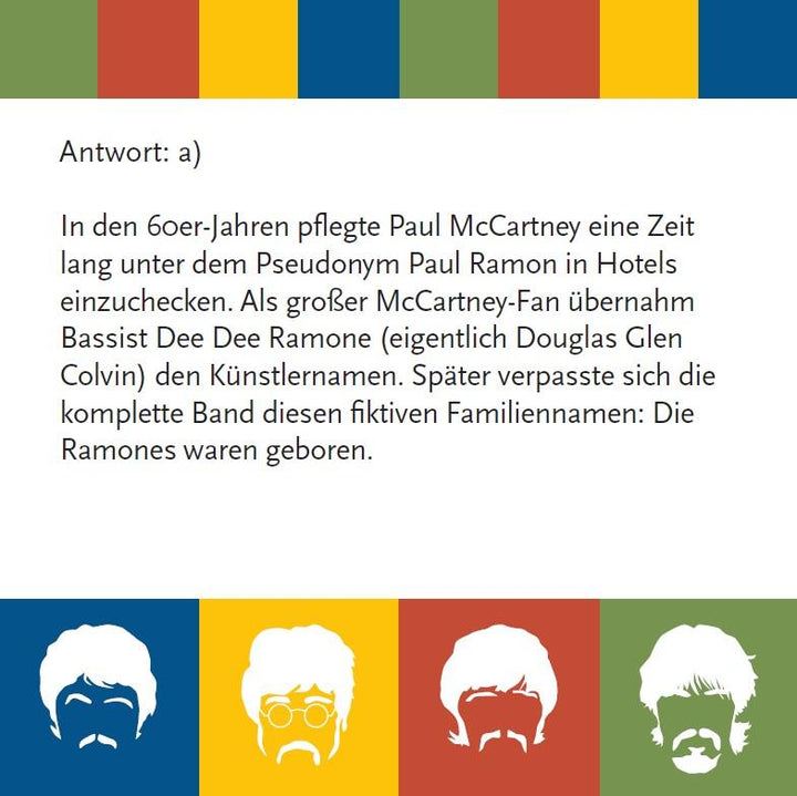 Das Beatles-Quiz (Neuauflage) | Gnad, Stefan | Helmer, Susanne