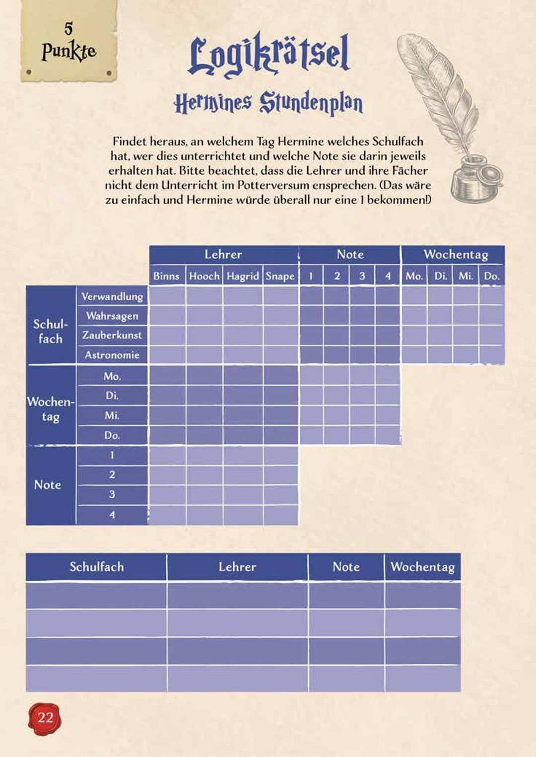 Das große Rätsel- & Quizbuch für alle Potterheads (von der bekannten Blogger...