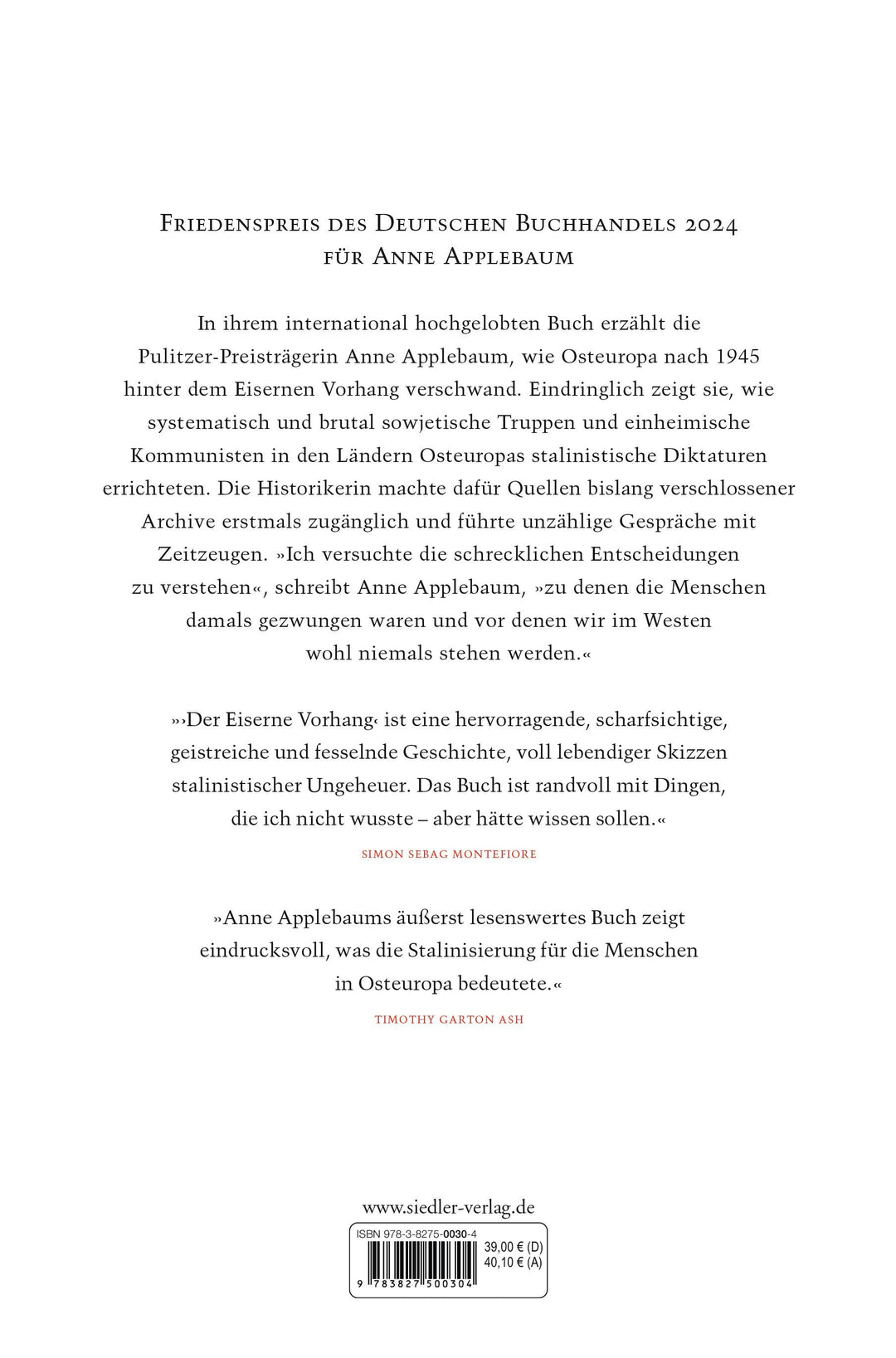 Der Eiserne Vorhang | Applebaum, Anne