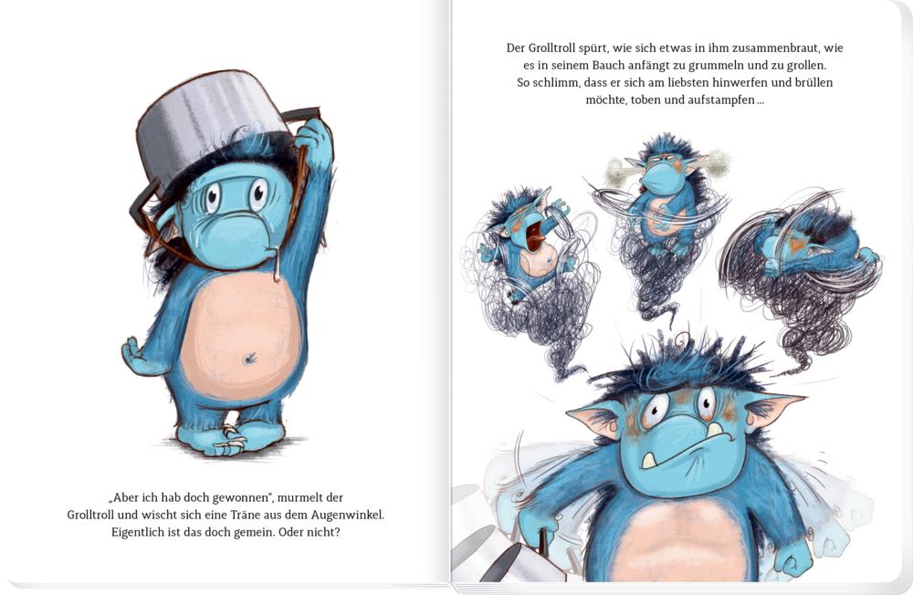 Der Grolltroll ... will Erster sein! (Pappbilderbuch) | Speulhof, Barbara va...