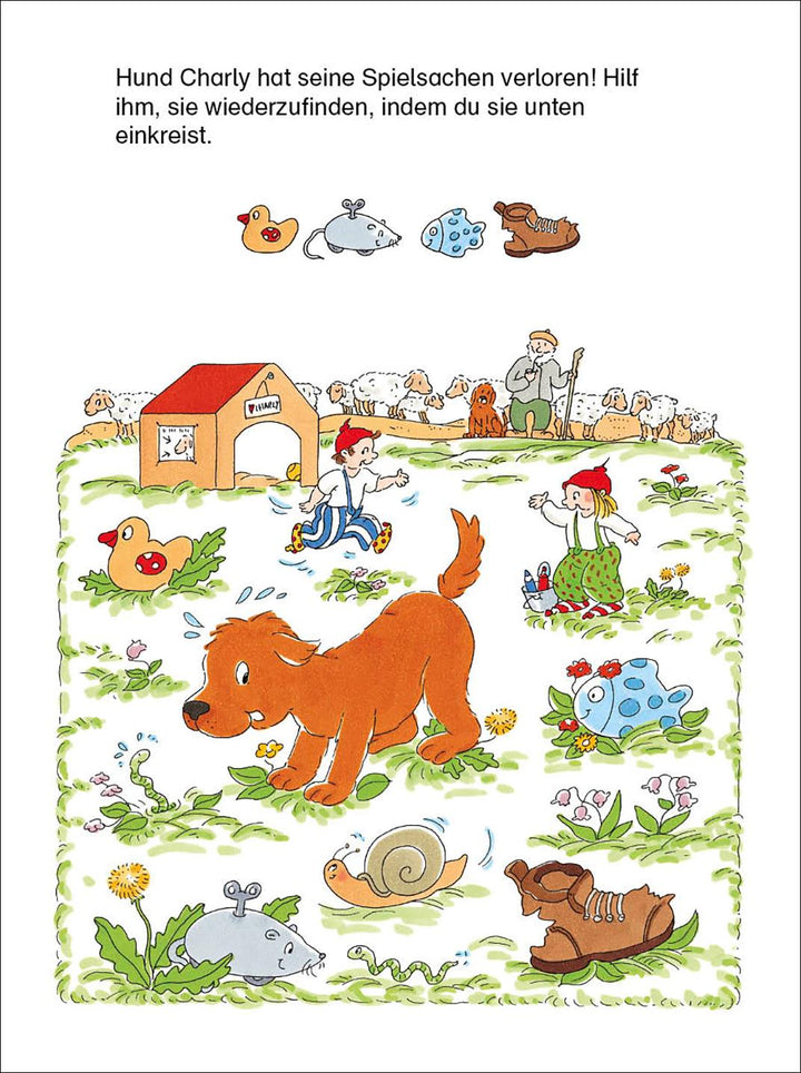 100 Mal- und Denkspiele für den Kindergarten | -