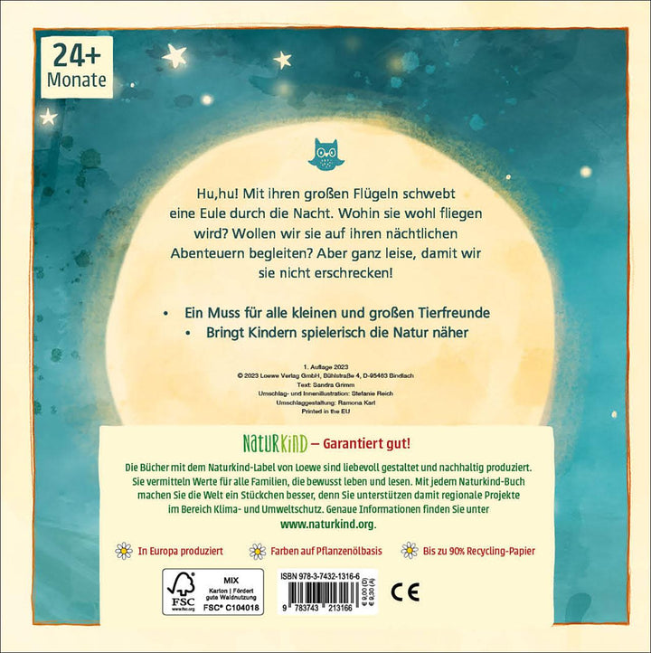 Mein erstes Naturbuch - Die Eule | Grimm, Sandra