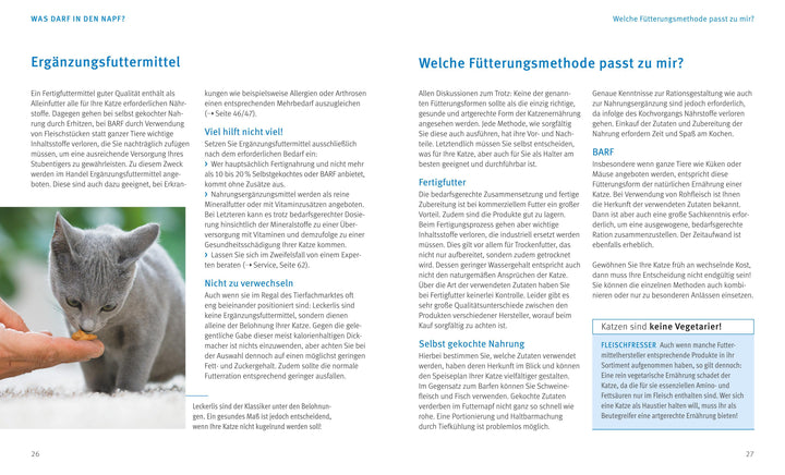 Katzen gesund ernähren | Streicher, Michael