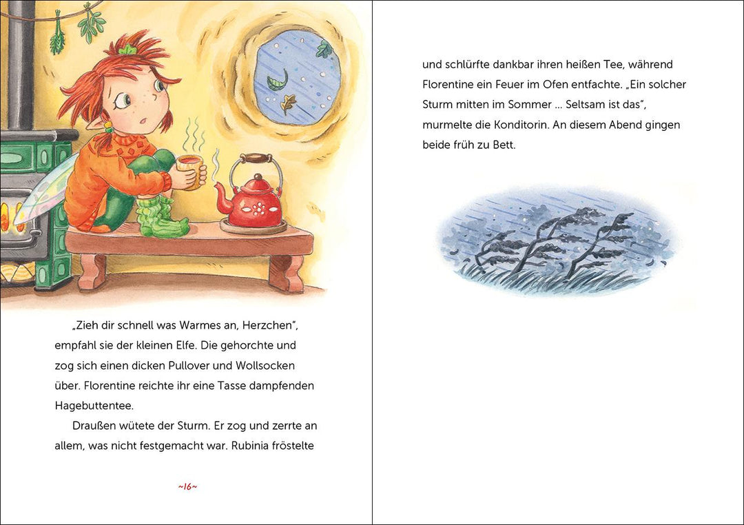 Rubinia Wunderherz, die mutige Waldelfe (Band 5) - Der geheimnisvolle Eiszau...