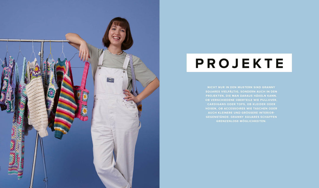 Quadratisch, praktisch, Granny Squares! 15 Häkelprojekte | 40 Muster | 1000 ...
