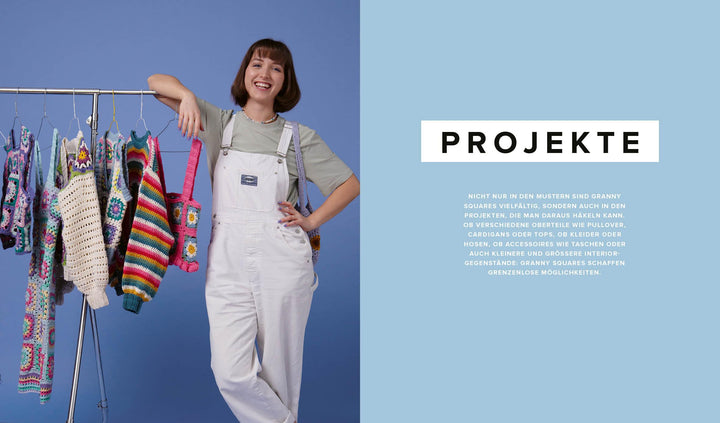 Quadratisch, praktisch, Granny Squares! 15 Häkelprojekte | 40 Muster | 1000 ...
