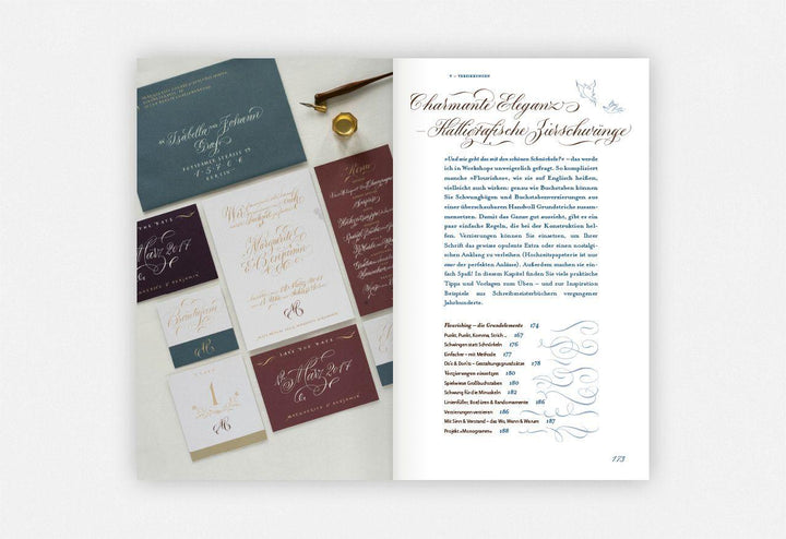 Spitzfederkalligrafie | Weigele, Stefanie