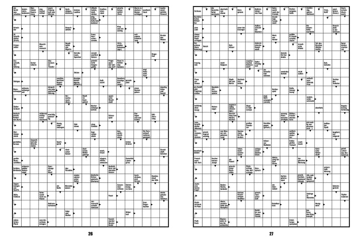 Kreuzworträtsel | -