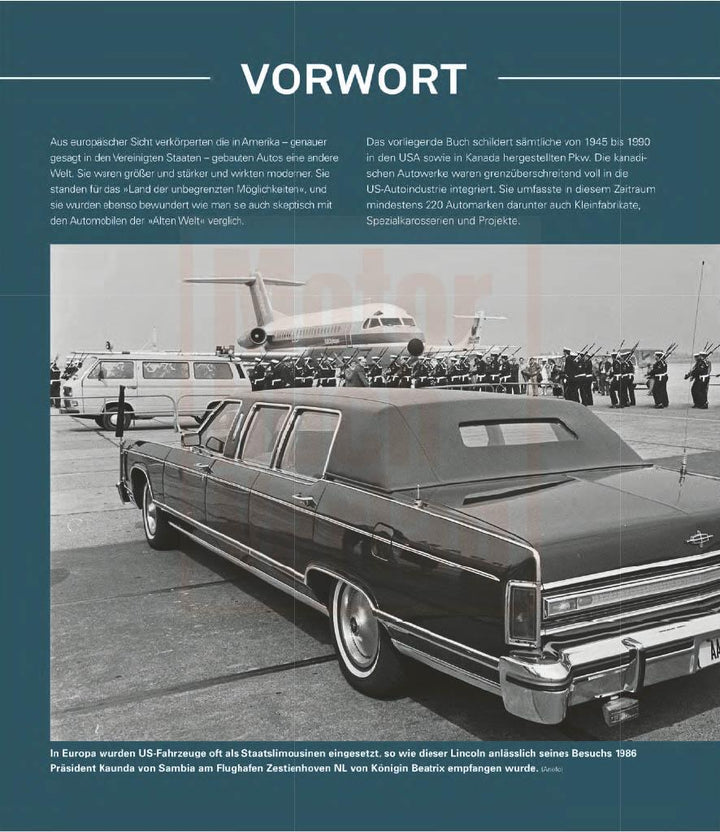 Amerikanische Autos 1945-1990 | Gloor, Roger