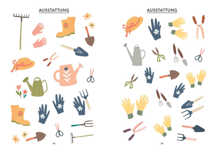 Bullet Journal - Stickerbuch Mein Garten: Über 700 Sticker für alle Gartenfr...