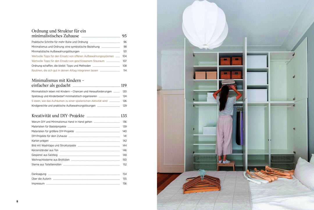 Minimalistisch wohnen | Mielke, Jana