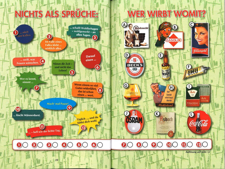 Unsere 50er Jahre - Das Rätselbuch | Berke, Wolfgang | Herrmann, Ursula