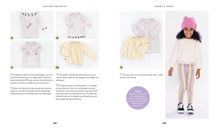Little Hipster: Kinderkleidung nähen. Frech, wild, wunderbar! | JULESNaht