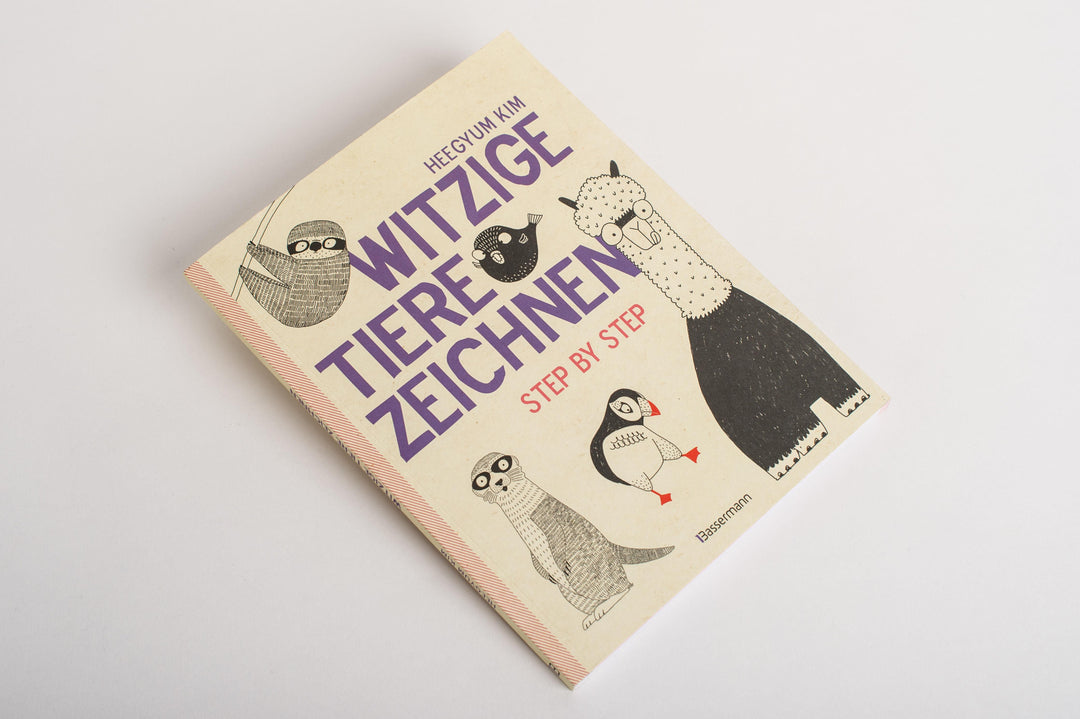 Witzige Tiere zeichnen. Von Alpaka bis Waschbär - mit vielen individuellen V...