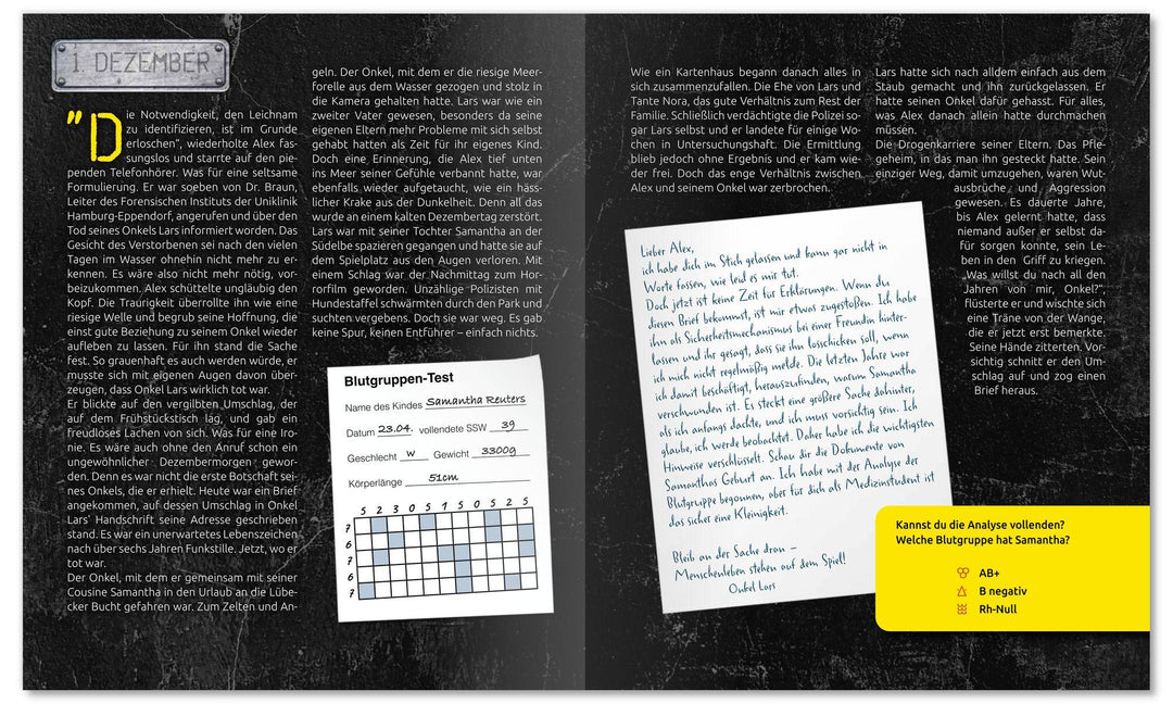 Escape-Adventskalender - Die Maske des Toten | Uhlenbrock, Andreas