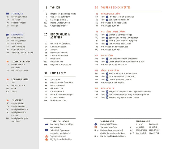 POLYGLOTT on tour Reiseführer Rhodos | Verigou, Klio