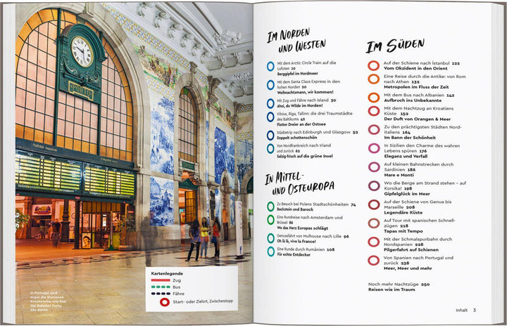 MARCO POLO Bildband Einfach mal raus! Unvergessliche Zugreisen in Europa | B...