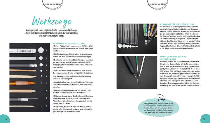 Steine bemalen - Mandala - Band 1 | Berstling, Anette