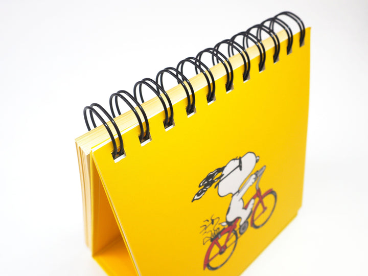 "Immer nach oben schauen ... das ist das Geheimnis des Lebens". Mit Snoopy g...