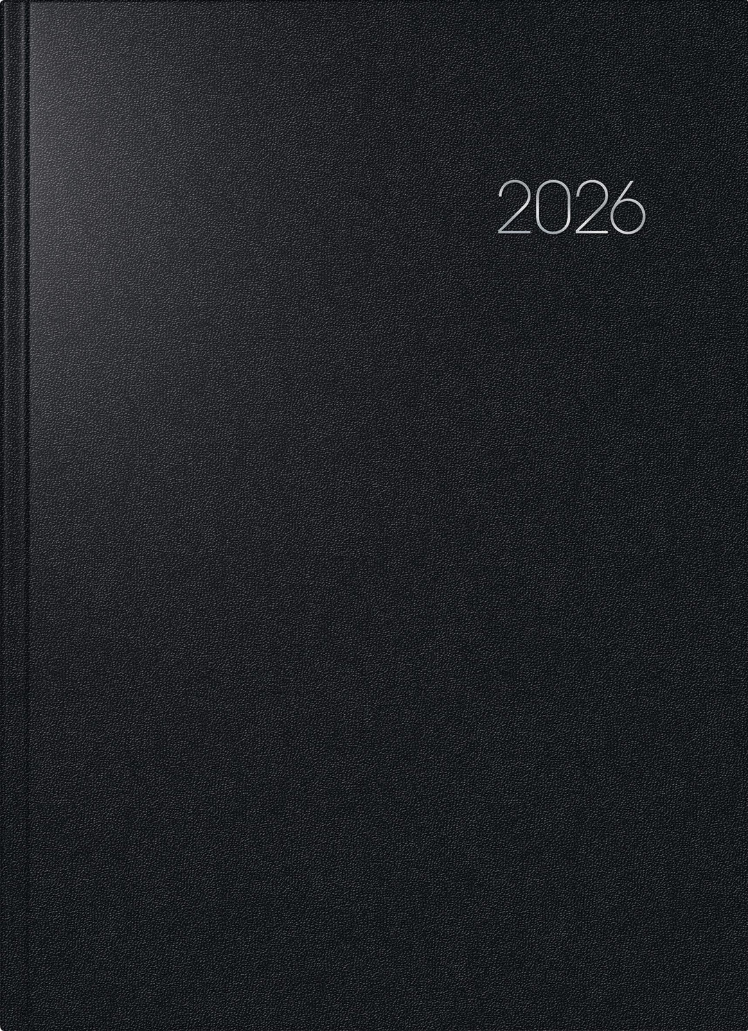 BRUNNEN 1078760906 | Buchkalender Mod. 787 2026 | A4, Kunststoff, schwarz | -