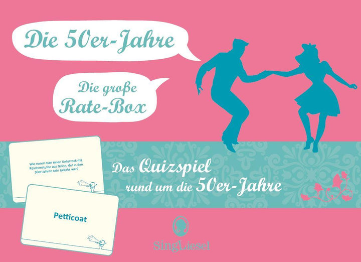 Das 50er-Jahre-Quiz. Das große Quiz-Spiel für Senioren rund um die 50er. Spi...