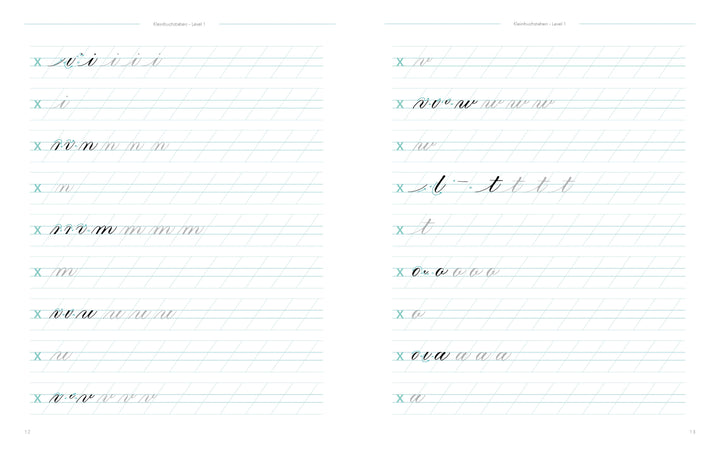 Kalligrafie von A bis Z - Das Übungsheft | Safarik, Natascha
