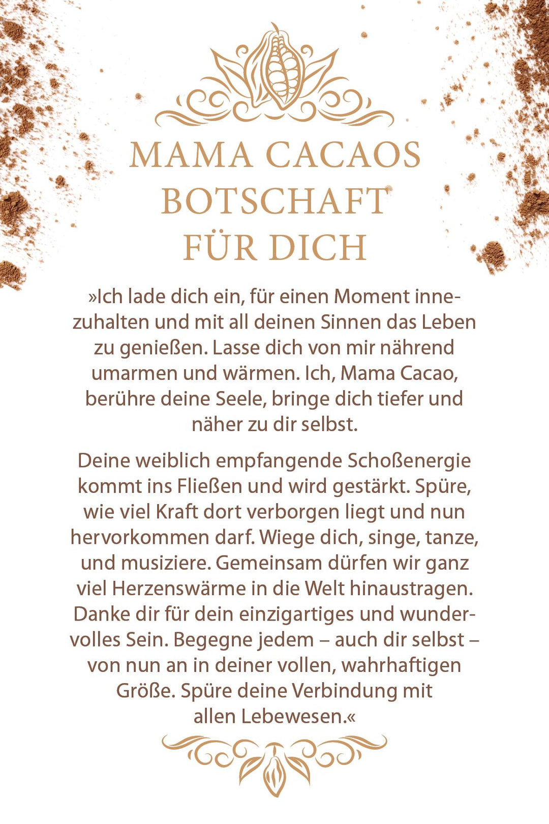 Heiliger Cacao - Entdecke das herzöffnende schamanische Ritual | Krieg, Chri...