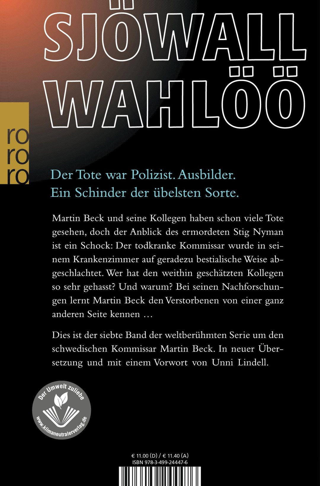 Das Ekel aus Säffle | Sjöwall, Maj | Wahlöö, Per