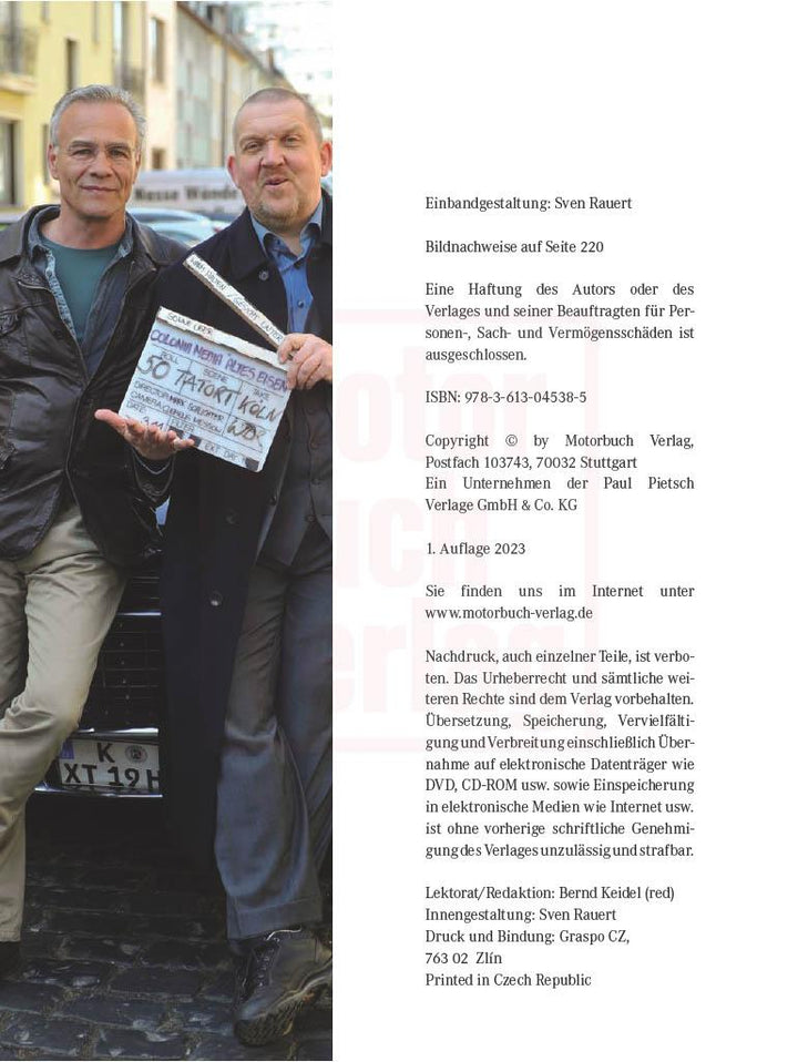 Motorlegenden - Derrick, Schimanski & Co. | Cremers, Alf