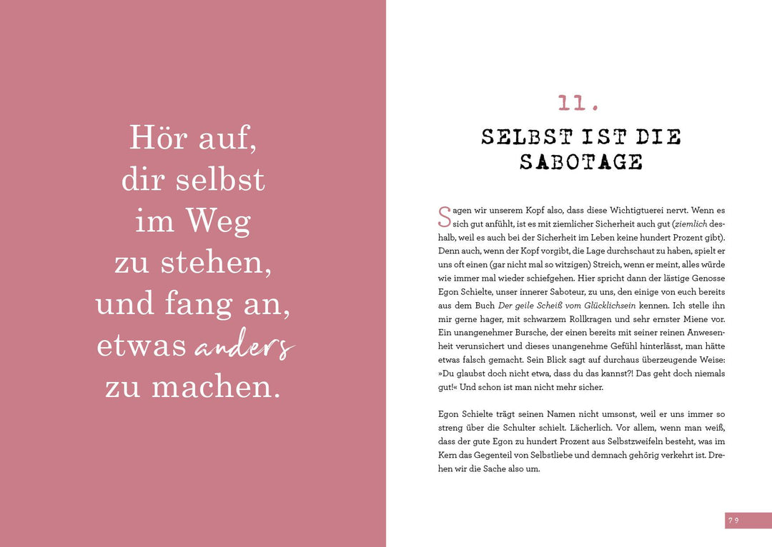 Der geile Scheiß vom Glücklichsein - Mein Buch. Mein Leben. | Weidlich, Andrea