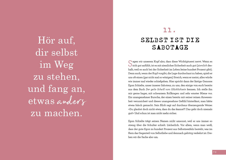Der geile Scheiß vom Glücklichsein - Mein Buch. Mein Leben. | Weidlich, Andrea