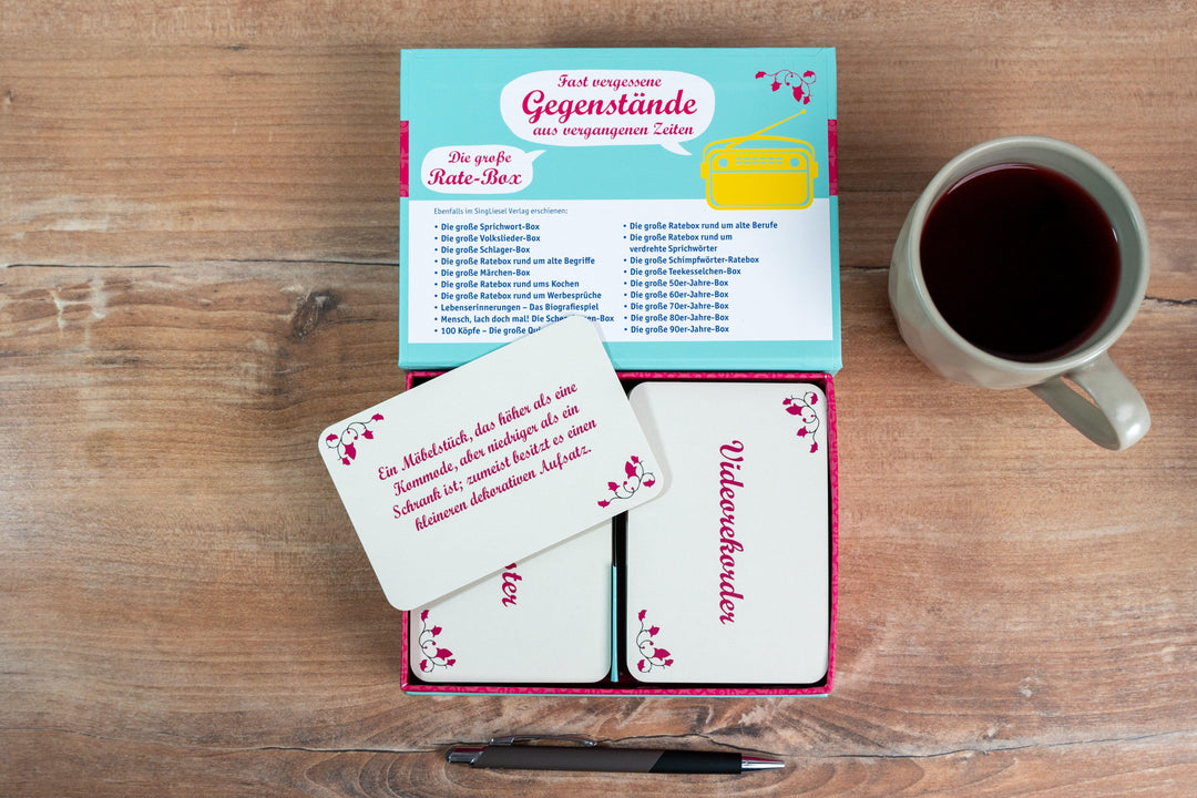 Fast vergessene Gegenstände. Das große Quiz-Spiel für Senioren. Auch mit Dem...