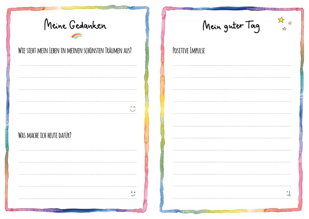 Glücklich, mutig, wunderbar - Dein fröhliches Journal | Pollmeier, Nicki