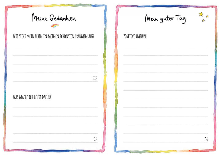 Glücklich, mutig, wunderbar - Dein fröhliches Journal | Pollmeier, Nicki