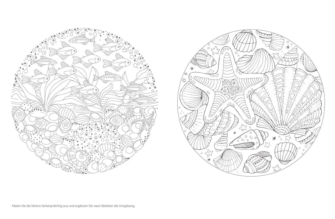 Inspiration Meeresrauschen | 50 Unterwasser-Motive zum Ausmalen, Träumen und...