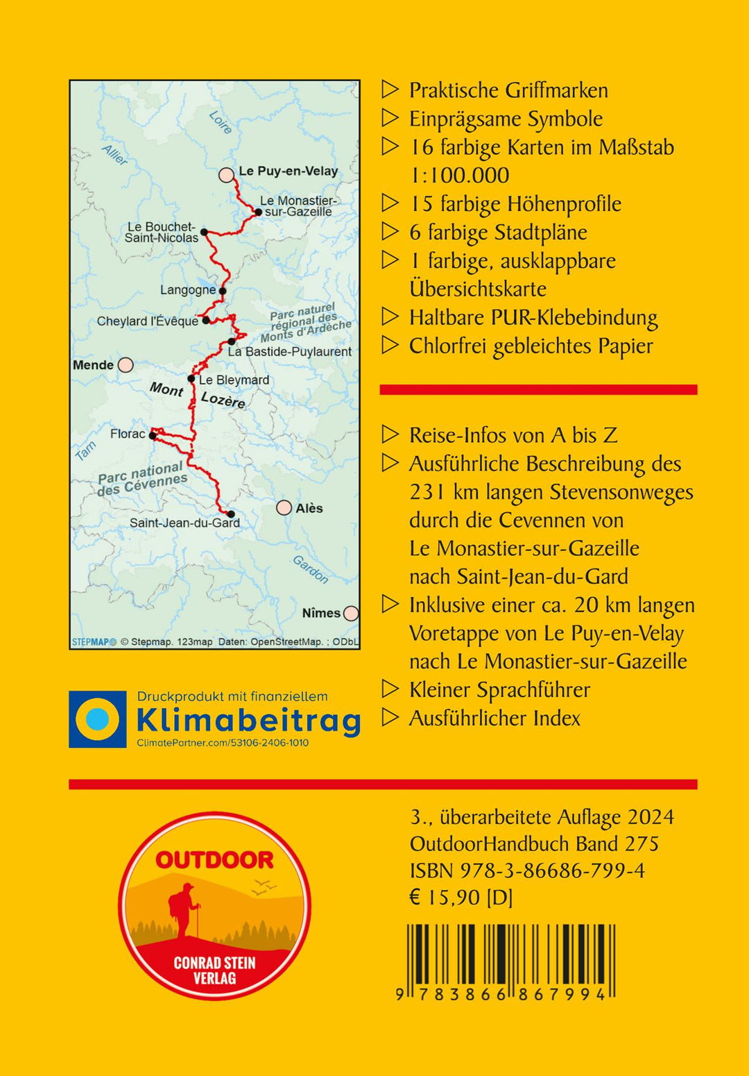 Frankreich: Cevennen Stevensonweg GR 70 | Kämper, Véronique | Witte, Annika