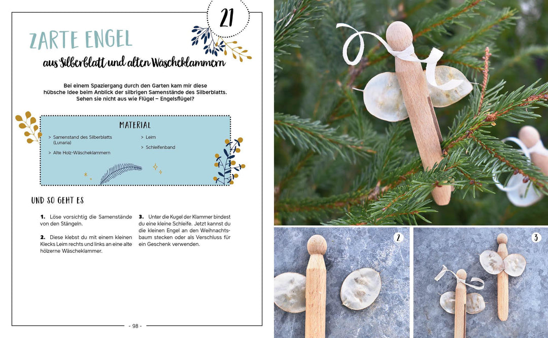 Mein Adventskalender-Buch: Gartendeko-Liebe | Scheller-Penser, Christin