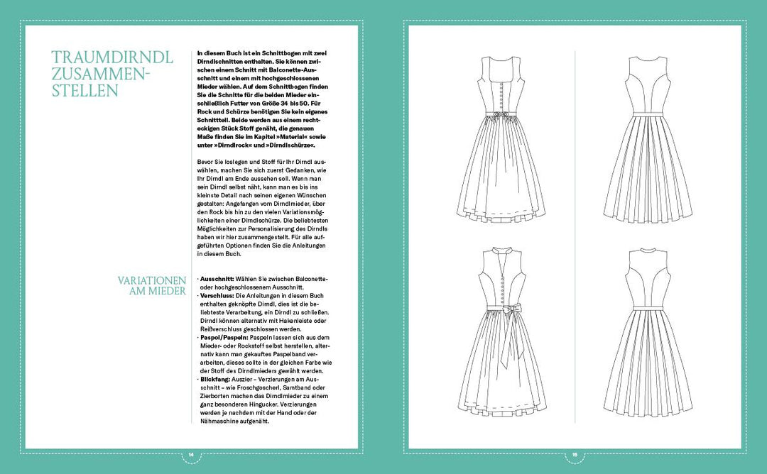 Mein selbst genähtes Dirndl | Wilhelm, Dorothea | Wilhelm, Birgitt