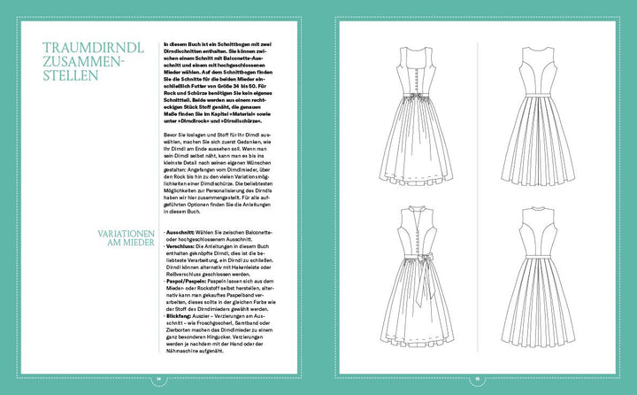 Mein selbst genähtes Dirndl | Wilhelm, Dorothea | Wilhelm, Birgitt
