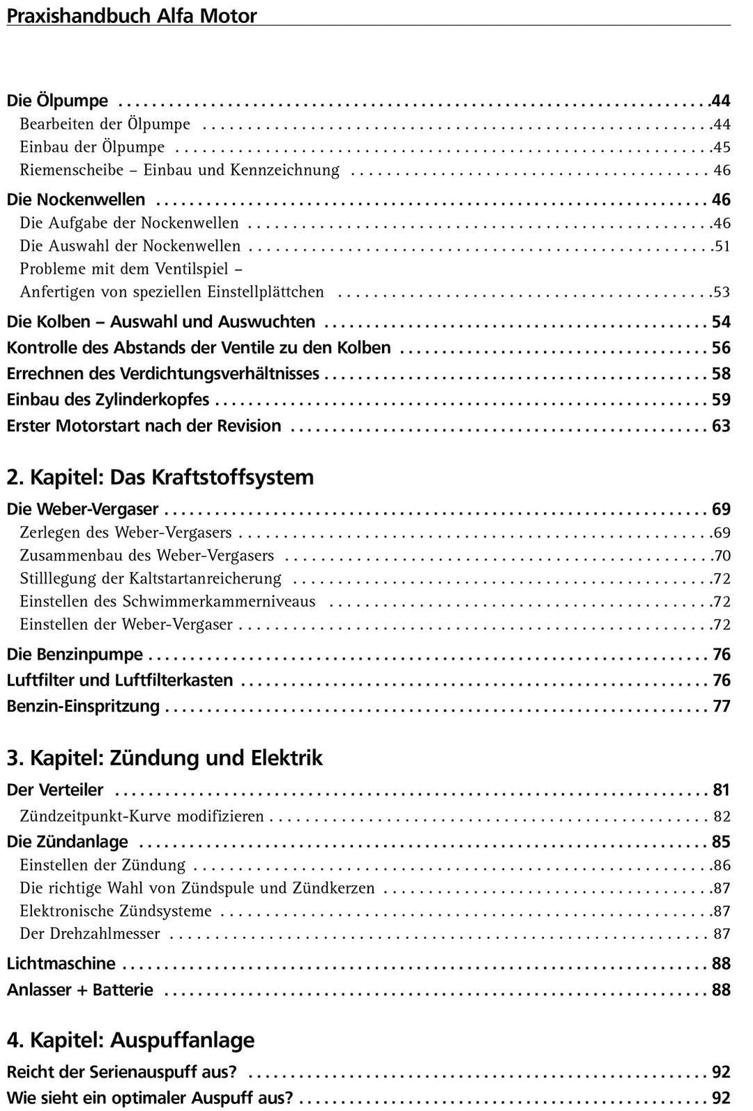 Praxishandbuch Alfa-Romeo DOHC-Motoren | Kartalamakis, Jim