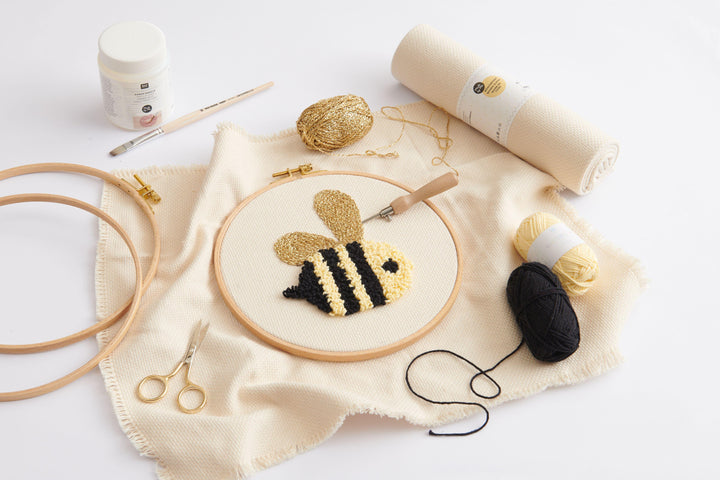 Punch Needle Just Bees + Fruits + Flowers N°6 | -