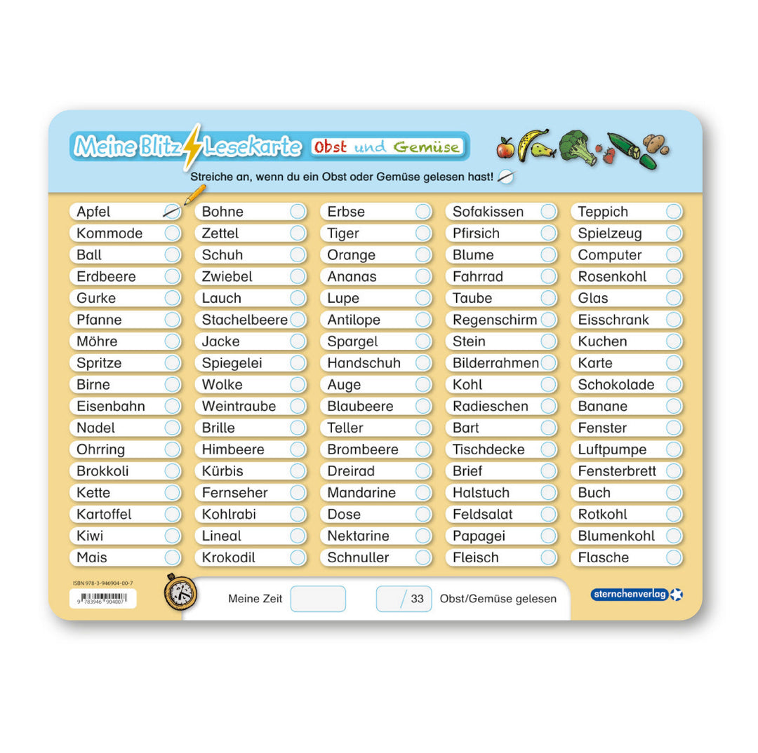 3 Blitzlesekarten im Set - 200 häufigste Wörter - Sätze - Suchwörter | Langh...