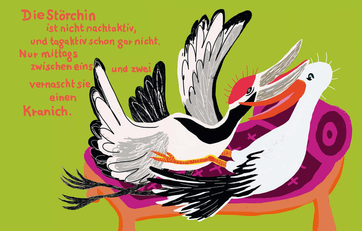 Der Hahn erläutert unentwegt der Henne, wie man Eier legt | Werner, Ella Carina